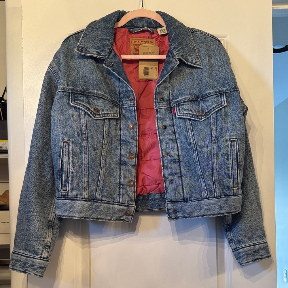 Levi's Women's Classic Blue Jean Jacket XS NWT